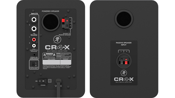 CR4-X 4" MULTIMEDIA MONITORS (PAIR)