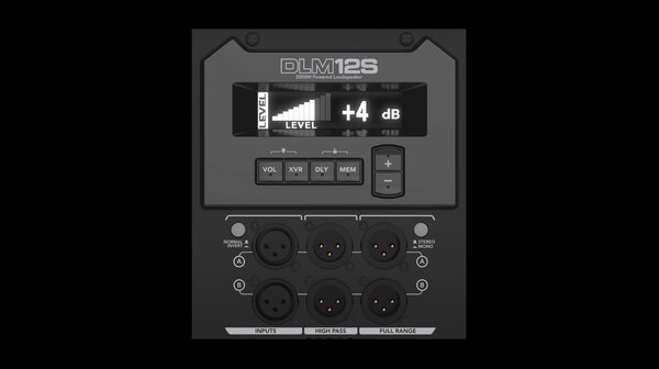DLM12S 12" POWERED SUB 2000W