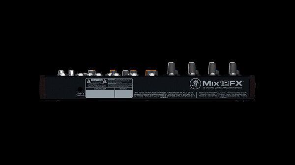 MIX12FX 12-CHANNEL COMPACT MIXER W/ FX