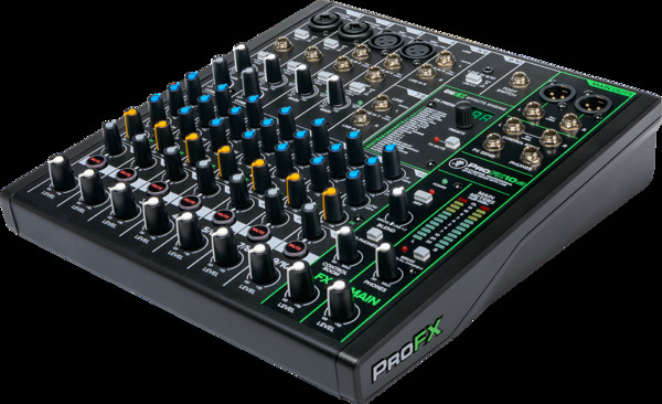 PROFX10V3 10 CHANNEL PROFESSIONAL EFFECTS MIXER WITH USB HIGH0RES RECORDING VIA USB AWARD WINNING ONYX PREAMPS