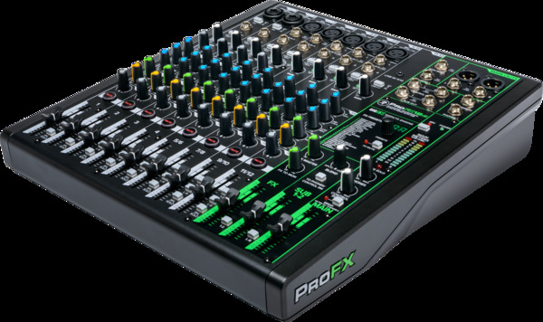 PROFX12V3 12CH PROFESSIONAL EFFECTS MIXER WITH HIGH-RESOLUTION RECORDING VIA USB & ONYX PREAMPS