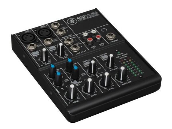 402VLZ4 4CH ULTRA COMPACT MIXER FEATURING HIGH-HEADROOM, LOW-NOISE DESIGN / 2 ONYX MIC PREAMPS /