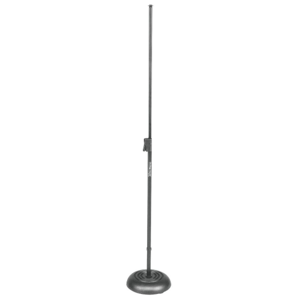 MS7201QRB(OSS) QUIK-RELEASE ROUND BASE MIC STAND