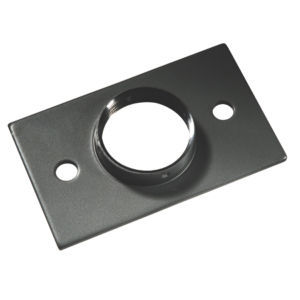 ACC560 CEILING PLATE FOR WOOD JOIST AND STRUCTURAL CEILING / BLACK