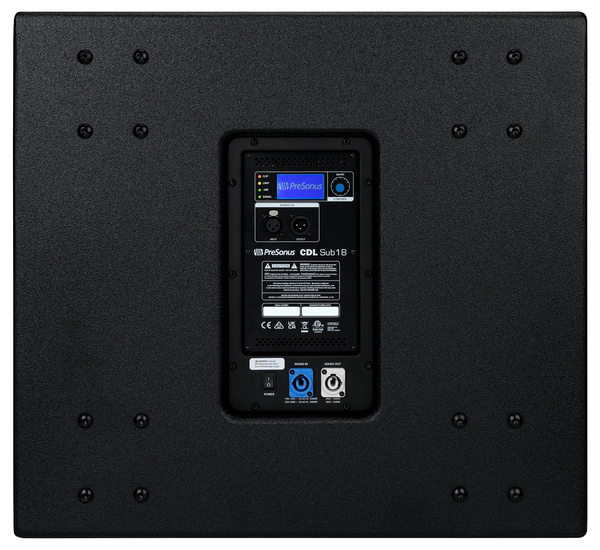 CDL SUB18 18-INCH LOW-FREQUENCY DRIVER,4-INCH VOICE COIL,2,000W PEAK,135DB MAX SPL,36-144HZ FREQUENCY RESPONSE