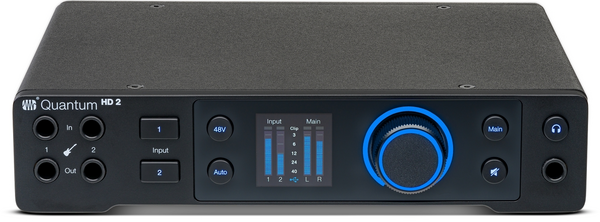 QUANTUM HD 2 26X30, 32-BIT/192 KHZ RECORDING INTERFACE W/ STUDIO ONE PRO/12-MONTH STUDIO ONE+ HYBRID MEMBERSHIP