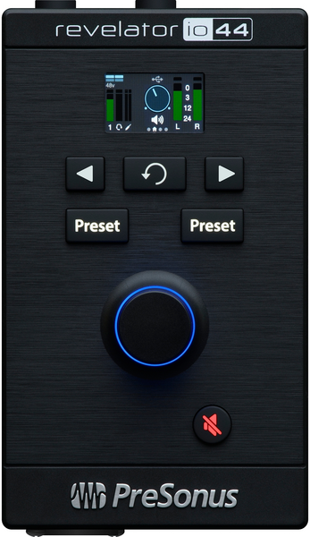 REVELATOR IO44 USB-C COMPATIBLE AUDIO INTERFACE,96 KHZ/24-BIT,INTEGRATED MIXER,ONBOARD STUDIOLIVE PROCESSING
