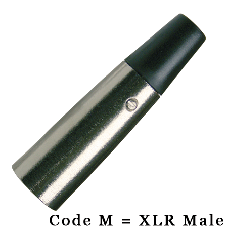 BLC-15MM Black cable XLRM-XLRM