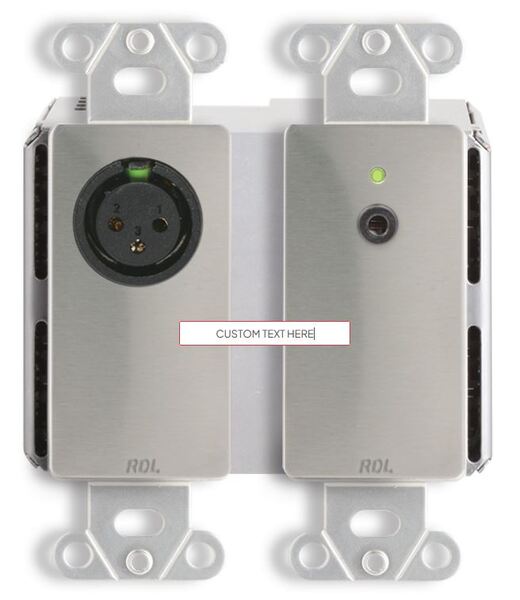 DDS-BN2MLC BI-DIRECTIONAL MIC/LINE DANTE INTERFACE 2 X 2 W/POE - 1 XLR IN AND 1 MINI-JACK IN, 2 OUT ON REAR-PAN