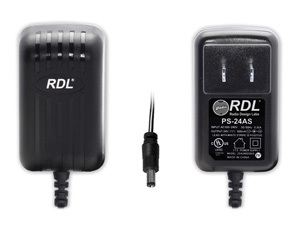 PS-24AS 24 VDC SWITCHING POWER SUPPLY, NORTH AMERICAN AC PLUG, 500 MA, DC PLUG