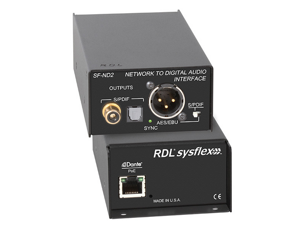 SF-ND2 NETWORK TO DIGITAL AUDIO INTERFACE - DANTE