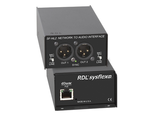 SF-NL2 NETWORK TO AUDIO INTERFACE - DANTE