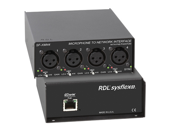SF-XMN4 MICROPHONE TO NETWORK INTERFACE - DANTE