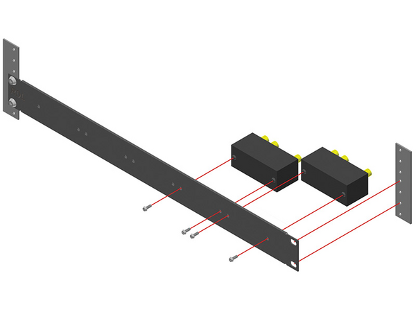 TX-RA5 TX SERIES RACKING SYSTEM - 5 MODULES 1RU