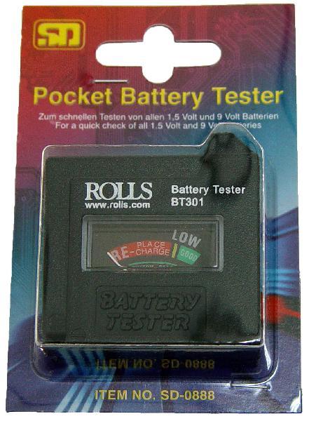 BT301 BATTERY TESTER