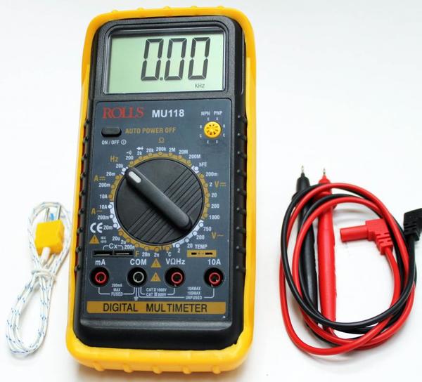 MU118 DIGITAL MULTIMETER