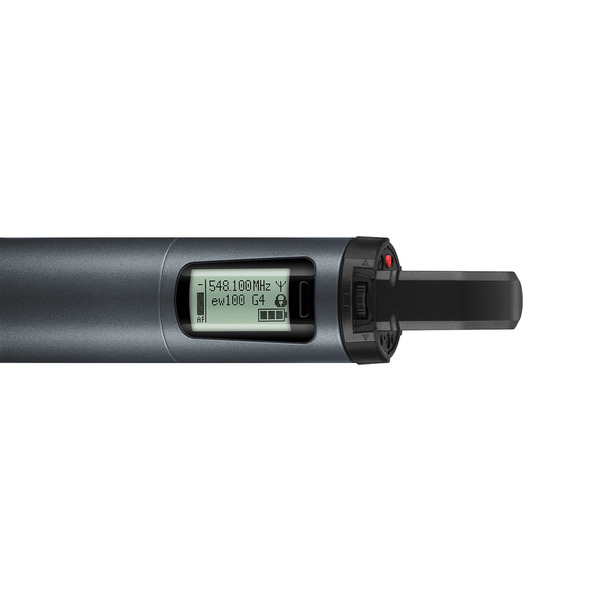 SKM 100 G4-S-G HANDHELD TRANSMITTER WITH MUTE SWITCH. MIC CAPSULE NOT INCLUDED, FREQUENCY RANGE: G (566 - 608 MHZ)