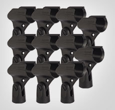 A25DM 10-PACK OF A25D SHURE MIC CLIP