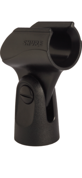 A57F MICROPHONE CLIP MOUNTS A MICROPHONE WITH A SHAFT DIAMETER OF 20 MM TO A STANDARD MICROPHONE STAND