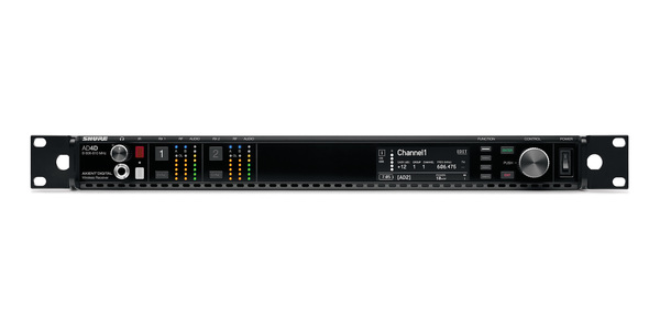 AD4DNP=-A DUAL-CHANNEL RECEIVER. INCLUDES LOCKING POWER AND JUMPER CABLES, RACKMOUNT KIT, AND USER GUIDE.