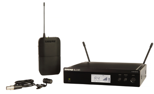 BLX14R/W85-H10 BLX WIRELESS LAPEL SYSTEM WITH BLX4R RECEIVER, BLX1 BODYPACK, & WL85 LAPEL CONDENSER MIC