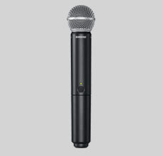 BLX24/SM58-H9 BLX WIRELESS VOCAL HANDHELD SYSTEM WITH BLX4 RECEIVER, & BLX2/SM58 HANDHELD SM 58 MICROPHONE