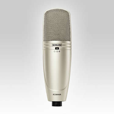 KSM44A/SL MULTI-PATTERN, LARGE DIAGPHRAGM, SIDE-ADDRESS CONDENSER STUDIO MICROPHONE (CRISTAL)