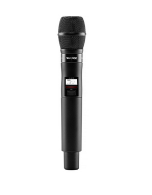 QLXD2/KSM9=-V50 QLX-D DIGITAL HANDHELD WIRELESS TRANSMITTER WITH BLACK KSM9 MIC / HANDHELD MIC COMPONENT ONLY