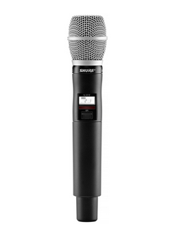 QLXD2/SM86=-H50 QLX-D DIGITAL HANDHELD WIRELESS TRANSMITTER WITH SM 86 MIC / HANDHELD MIC COMPONENT ONLY