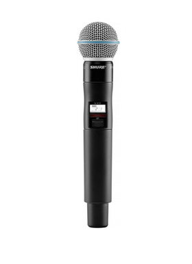 QLXD24/B58-G50 QLX-D DIGITAL WIRELESS HANDHELD SYSTEM WITH QLXD4, & QLXD2/B58 BETA 58A WIRELESS HANDHELD MIC