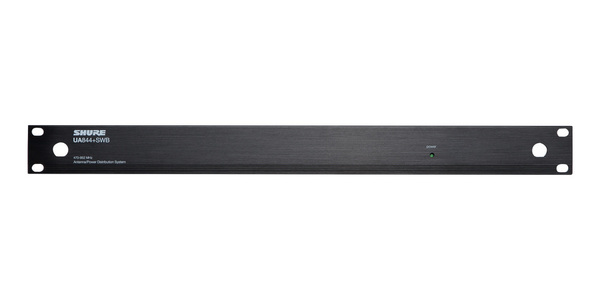 UA844+SWB FIVE-WAY ACTIVE ANTENNA SPLITTER & POWER DISTRIBUTION FOR QLX-D, ULX-D, SLX-D, & BLXR