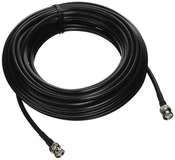 UA850 50' UHF REMOTE ANTENNA EXTENSION CABLE, BNC-BNC, RG8X/U TYPE, 50 OHM