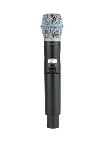 ULXD2/B87C=-J50A ULX-D DIGITAL WIRELESS HANDHELD TRANSMITTER WITH BETA 87 C MICROPHONE / HANDHELD MIC COMPONENT ONLY