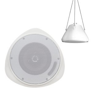 SP30PT 30 WATT RMS 5.25" PENDANT SPEAKER WITH HANGING CHAIN / WHITE