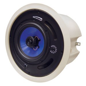 SP5MAT 5.25" 25/70V, 8OHM SPEAKER WITH BACKBOX , OFF WHITE HOUSING