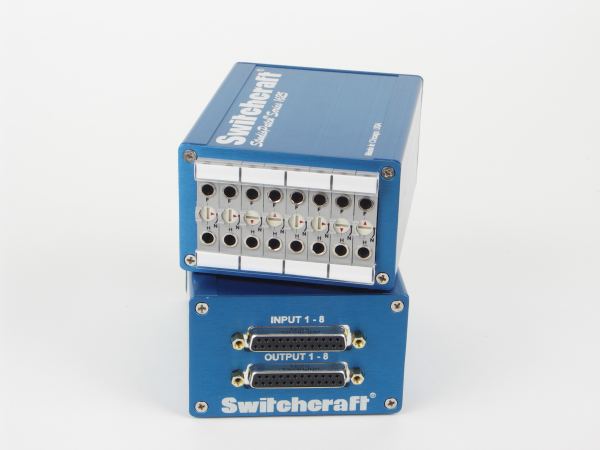 SWI-1625 StudioPatch 1625 16 patch points to DB25, with switchable grounds