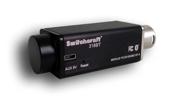 SWI-318BT Phantom Powered Bluetooth Audio Receiver