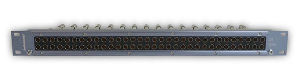 MVP32K1UHD 1RU, 2X32 MIDSIZE 24GHZ VIDEO PATCHBAY