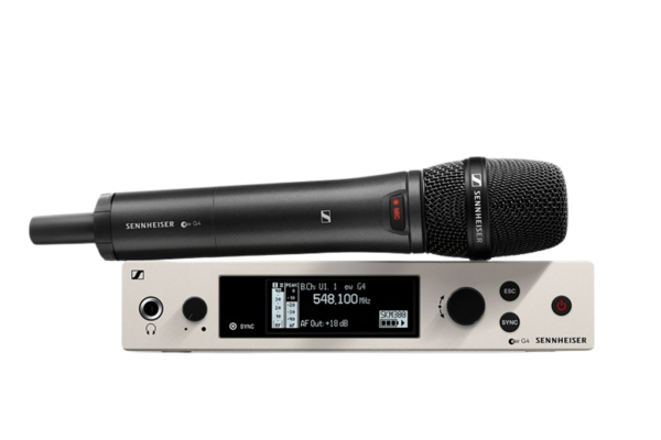 EW 300 G4-865-S-GW1 WIRELESS VOCAL SET. INCLUDES (1) SKM 300 G4-S HANDHELD WITH MUTE SWITCH, (1) E 865 CAPSULE