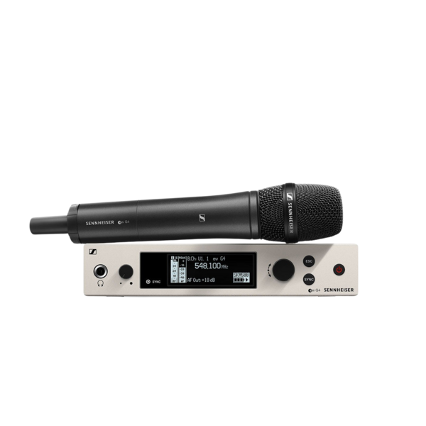 EW 500 G4-945-GW1 WIRELESS VOCAL SET. INCLUDES (1) SKM 500 G4 HANDHELD MIC, (1) E 945 CAPSULE (SUPERCARDIOID, DYNAMIC)