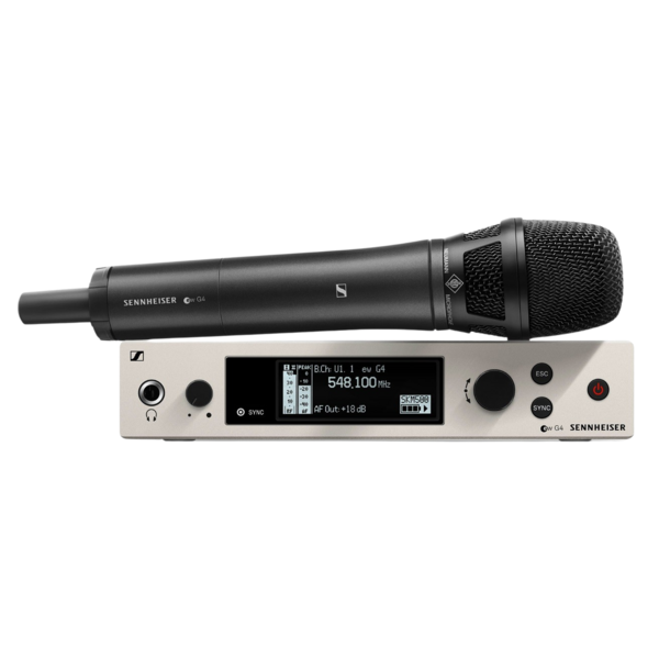 EW 500 G4-KK205-AW+ WIRELESS VOCAL SET. INCLUDES (1) SKM 500 G4 HANDHELD TRANSMITTER, (1) NEUMANN KK 205 CAPSULE