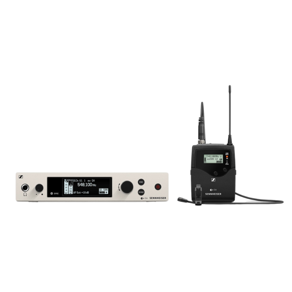 EW 500 G4-MKE2-AW+ WIRELESS LAPEL SYSTEM  (1) SK 500 G4 BODYPACK, (1) MKE 2 GOLD LAPEL MIC(OMNIDIRECTIONAL,