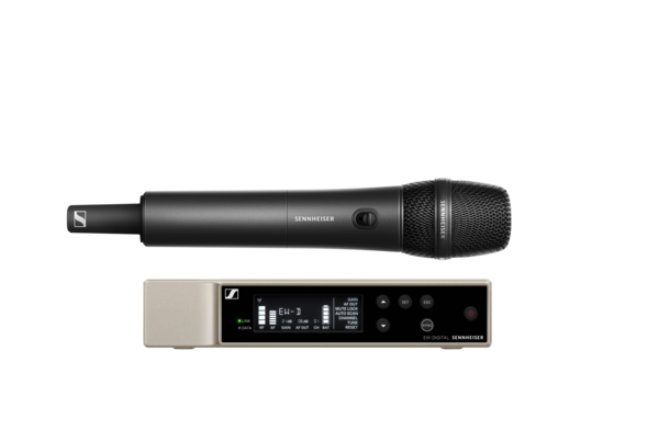 EW-D 835-S SET (Q1-6) EWD DIGITAL VOCAL/HANDHELD SYSTEM: 1 EWD EM SINGLE CHANNEL RECEIVER, 1 HANDHELD TRANSMITTER W/SWITCH