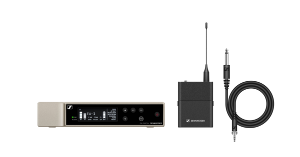 EW-D CI1 SET (Q1-6) EWD DIGITAL INSTRUMENT SYSTEM: 1 EWD EM SINGLE CH RECEIVER, 1 SKM BODYPACK TRANSMITTER & INSTR CABLE