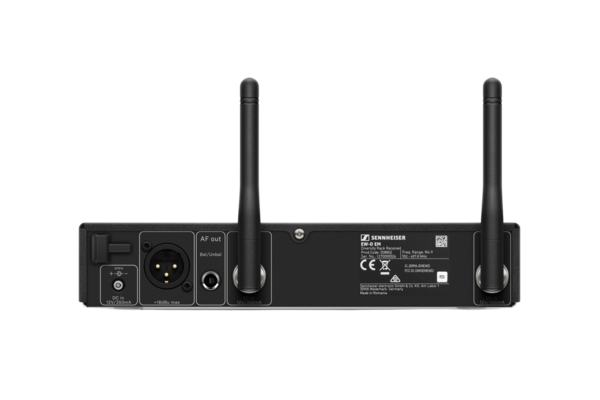 EW-D EM (R4-9) EWD DIGITAL SINGLE CHANNEL RECEIVER (HALF RACK). INCLUDES RACKMOUNT KIT