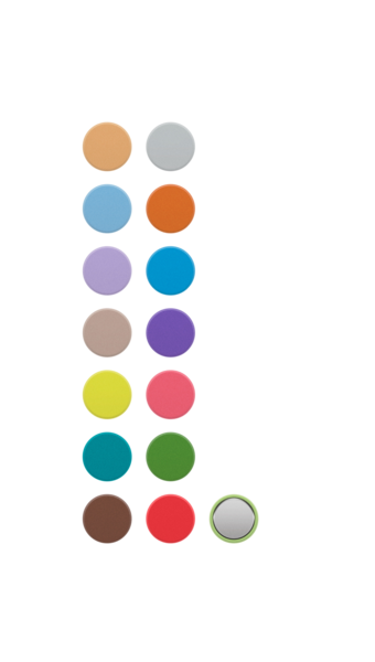 EW-D EM COLOR CODING SETS OF  MAGNETIC COLOR INDICATORS FOR THE EW-D EM  FOR IDENTIFICATION PURPOSES