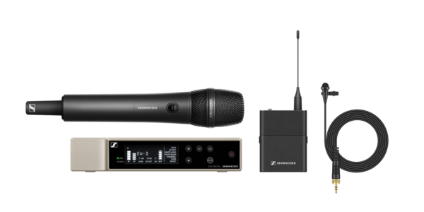 EW-D ME2/835-S SET (Q1-6) DIGITAL WIRELESS LAPEL/HANDHELD COMBO SYSTEM, SINGLE CH RECEIVER W/ 835-S HH, BODYPACK & ME 2 LAPEL