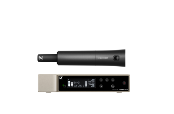EW-D SKM-S BASE SET (R1-6) INCLUDES (1) EW-D EM SINGLE CHANNEL RECEIVER, (1) EW-D SKM-S HANDHELD TRANSMITTER WITH MUTE SWITCH