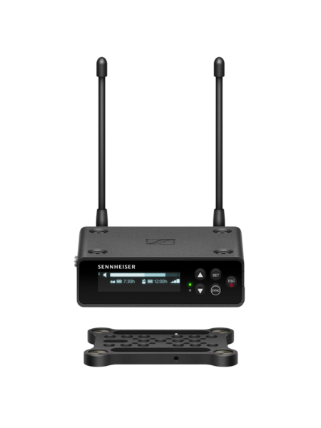 EW-DP 835 SET (R1-6) PORTABLE DIGITAL WIRELESS SET,RECIEVER/TRANSMITTER/MICROPHONE/MOUNTING KIT/CABLES,552-608 MHZ