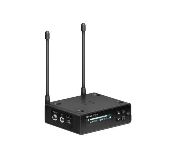 EW-DP 835 SET (R1-6) PORTABLE DIGITAL WIRELESS SET,RECIEVER/TRANSMITTER/MICROPHONE/MOUNTING KIT/CABLES,552-608 MHZ